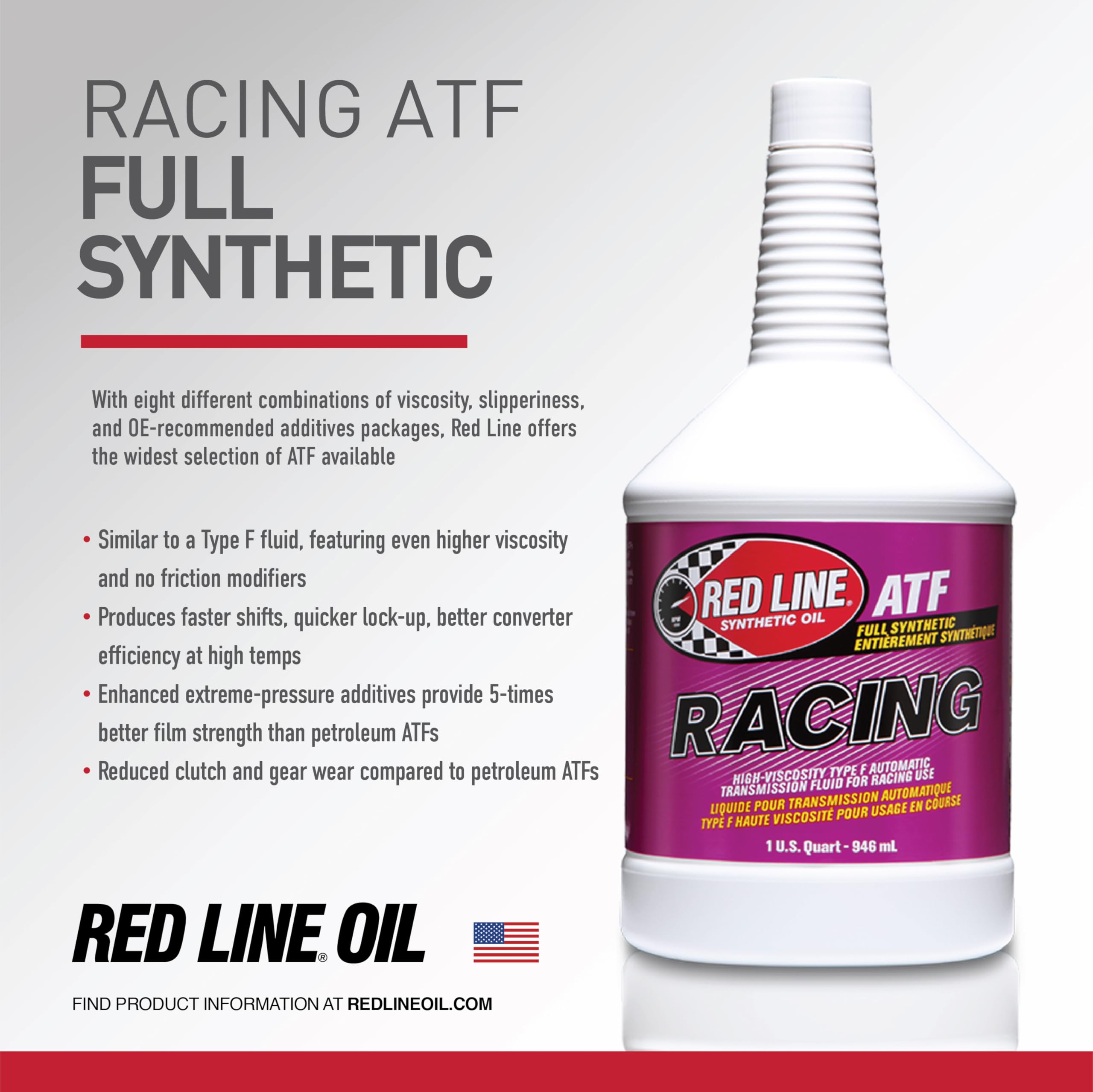 Amazon.com: Red Line 30304 Synthetic Racing Type F Automatic